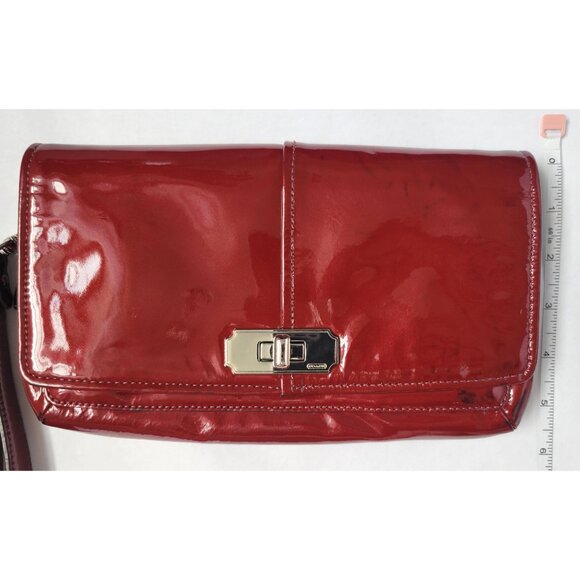 COACH 46261 Chelsea Patent Leather Large Clutch Wallet Wristlet Purse - Picture 7 of 16